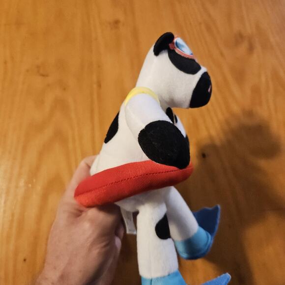 Chick-fil-A Cow Plush Toy Chikin Is A Lifesavr Swimmer Goggles Float Promo - Picture 9 of 11